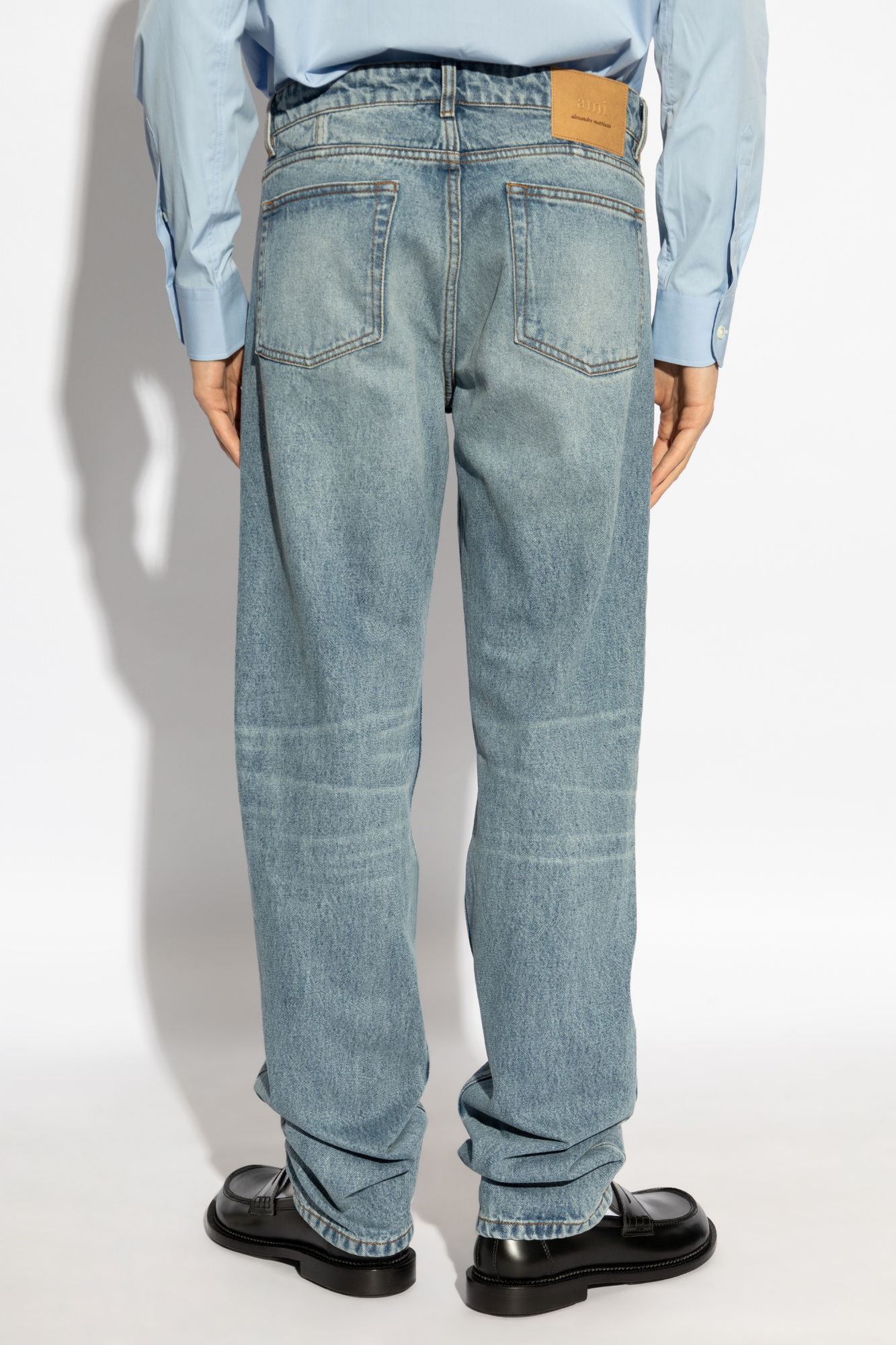 Ami Alexandre Mattiussi Jeans with logo | Men's Clothing Ami Alexandre Mattiussi Jeans with logo | Men's Clothing